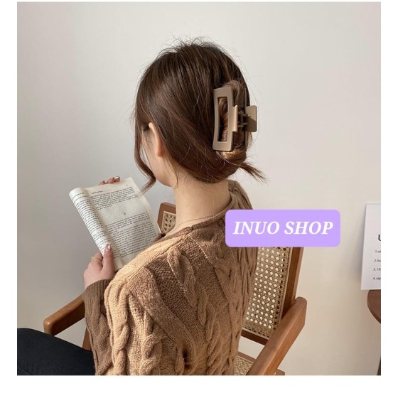 Pinzas de moda beige, Pinzas para el cabello con formas de flor